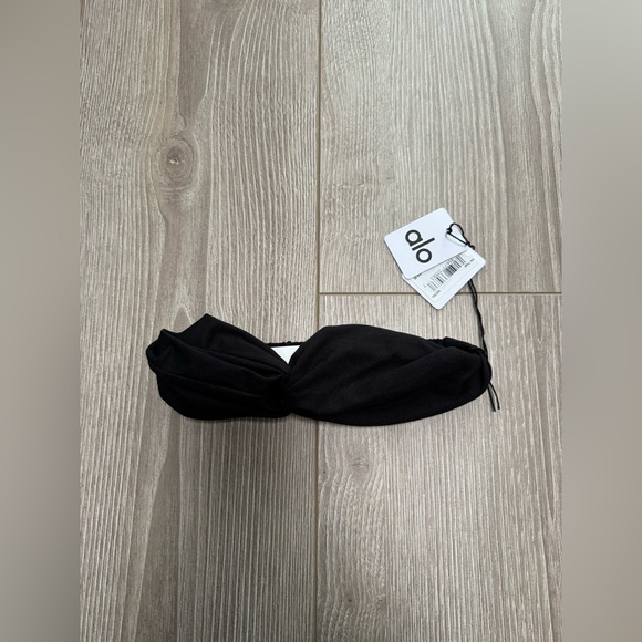 Alo Alosoft Headband in black - Picture 2 of 4